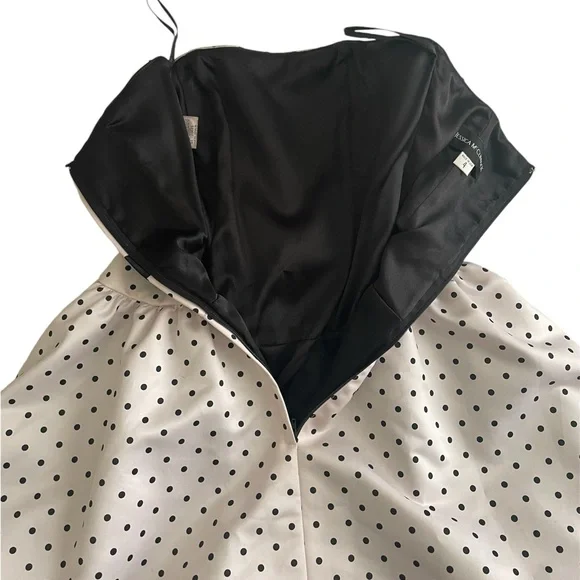 Jessica McClintock Vintage Strapless Party Cocktail Dress - Picture 6 of 14